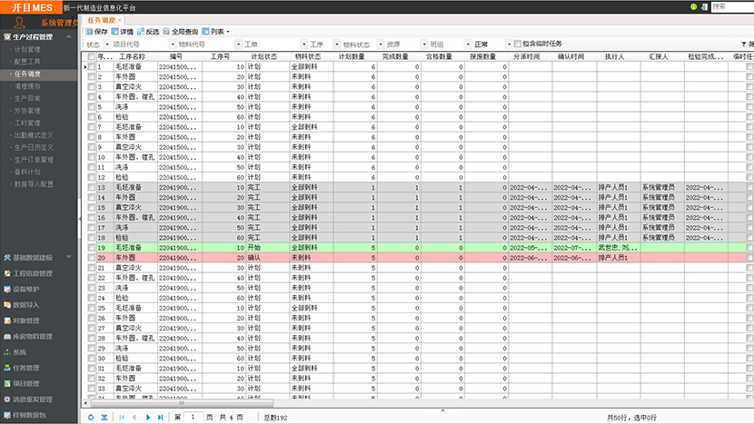 計(jì)劃調(diào)度控制